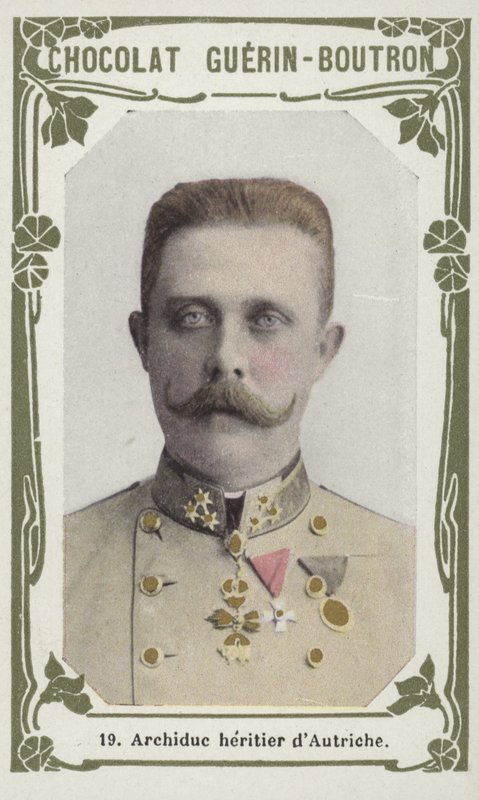 Avusturya Kalıtsal Arşidük (renkli fotoğraf) by French School