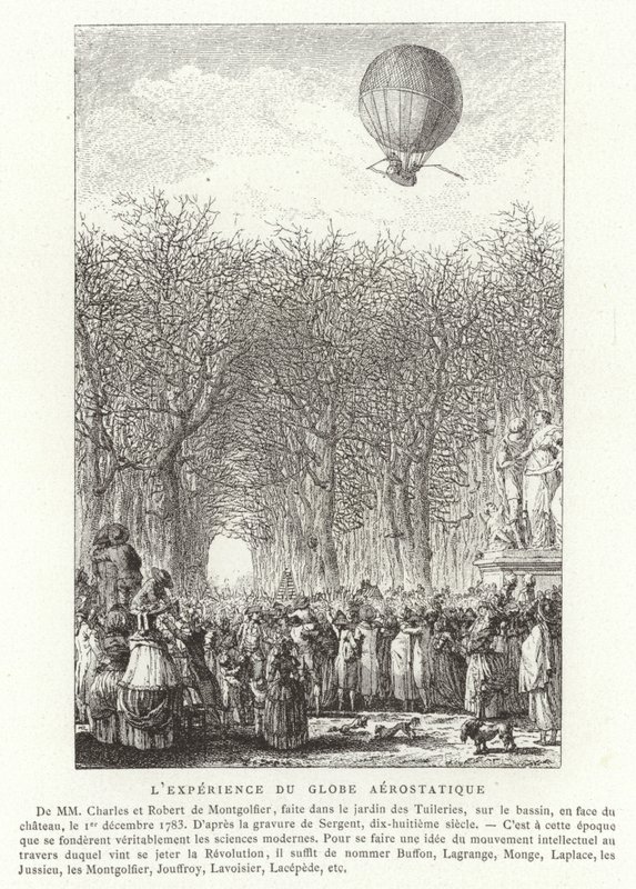 Montgolfier Brothers Aerostatic Globe
