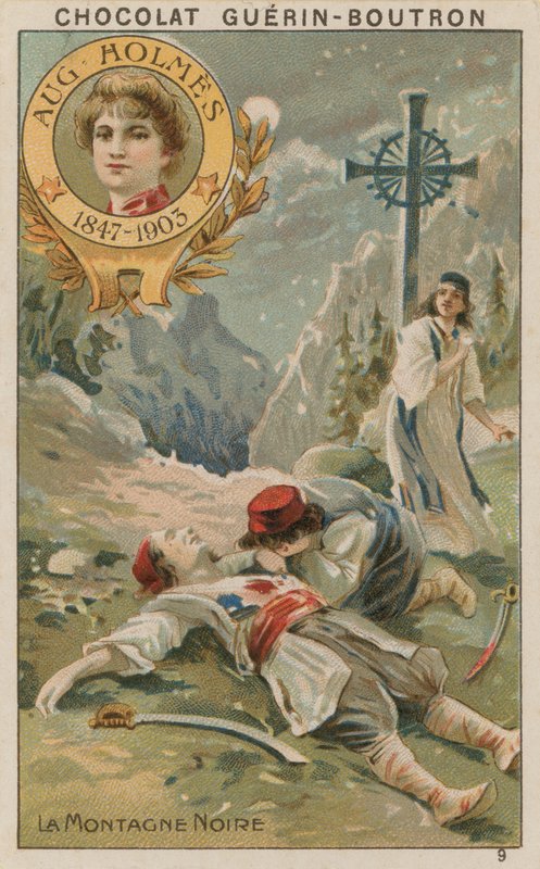 Ağustos Holmes, Kara Dağ by French School