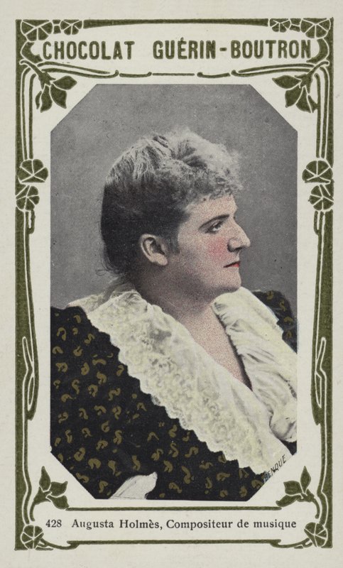 Augusta Holmes, Müzik Bestecisi (renkli fotoğraf) by French School