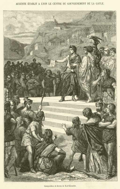 Augustus, Galya Hükümeti