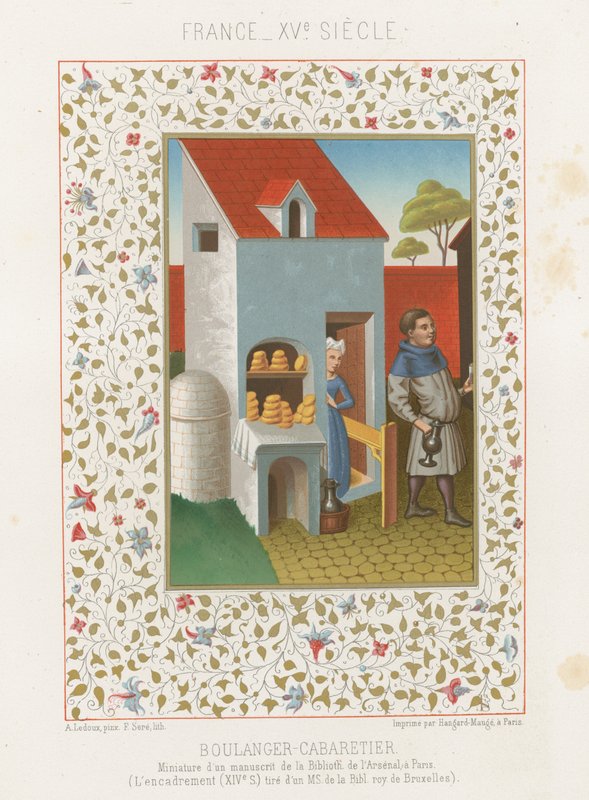 Fırıncı ve kabare sahibi by French School