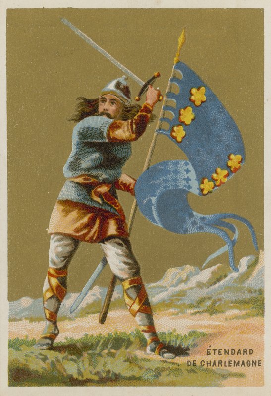 Şarlman bayrağı by French School