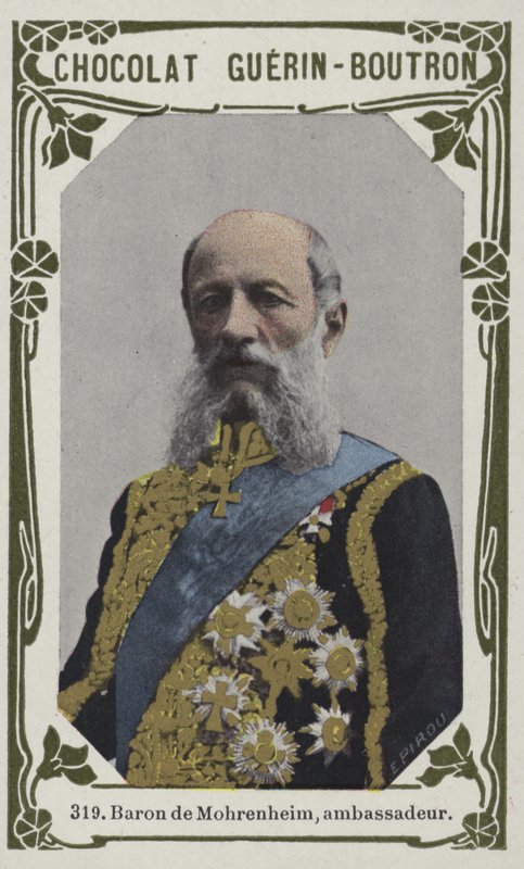 Baron de Mohrenheim, büyükelçi (renkli fotoğraf) by French School