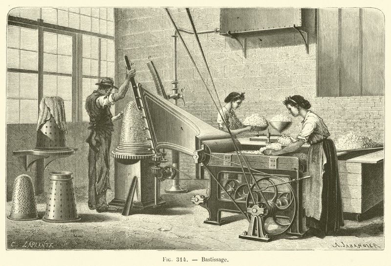Bastsage (gravür) by French School