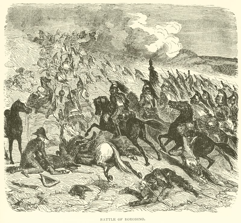 Borodino Savaşı (gravür) by French School