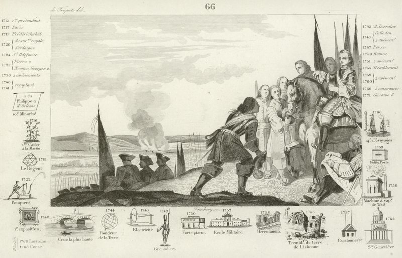 Fontenoy Savaşı, 1745 by French School