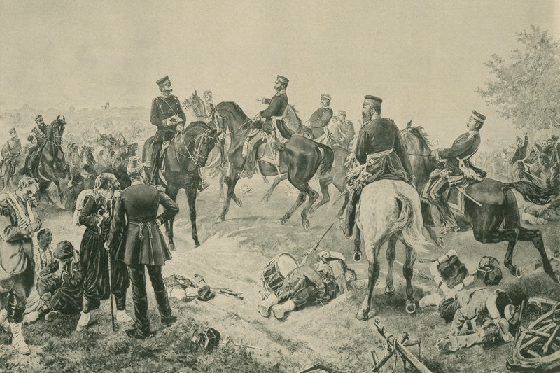 Gravelotte Muharebesi, Fransa-Prusya Savaşı, 18 Ağustos 1870 by French School