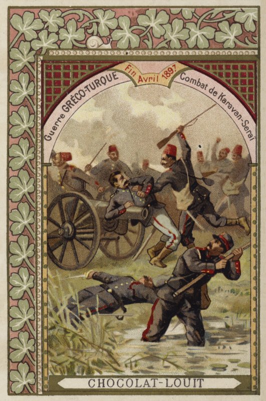 Karavan-Serai Muharebesi, Yunan-Türk Savaşı, Nisan 1897 by French School