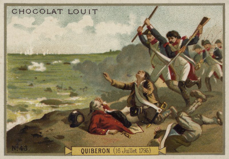 Quiberon Muharebesi, Fransız Devrim Savaşları, 16 Temmuz 1795 by French School