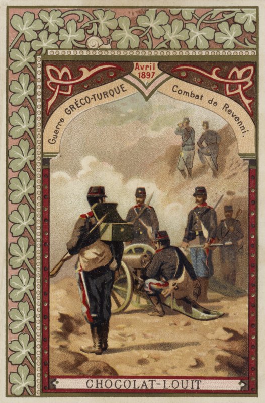 Revenni Muharebesi, Yunan-Türk Savaşı, Nisan 1897 by French School
