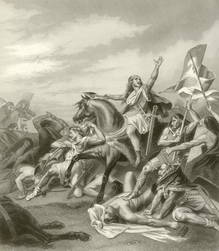 Tolbiacum Savaşı, 496 by French School