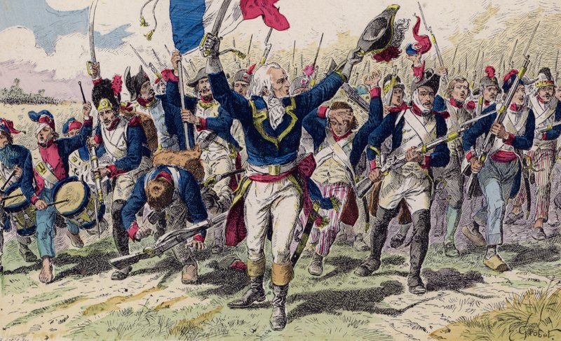 Valmy Savaşı by French School