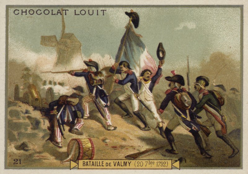 Valmy Savaşı, Fransa, 20 Eylül 1792 by French School