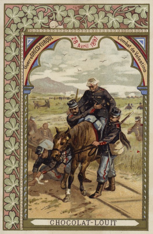 Velestino Muharebesi, Yunan-Türk Savaşı, 28 Nisan 1897 by French School
