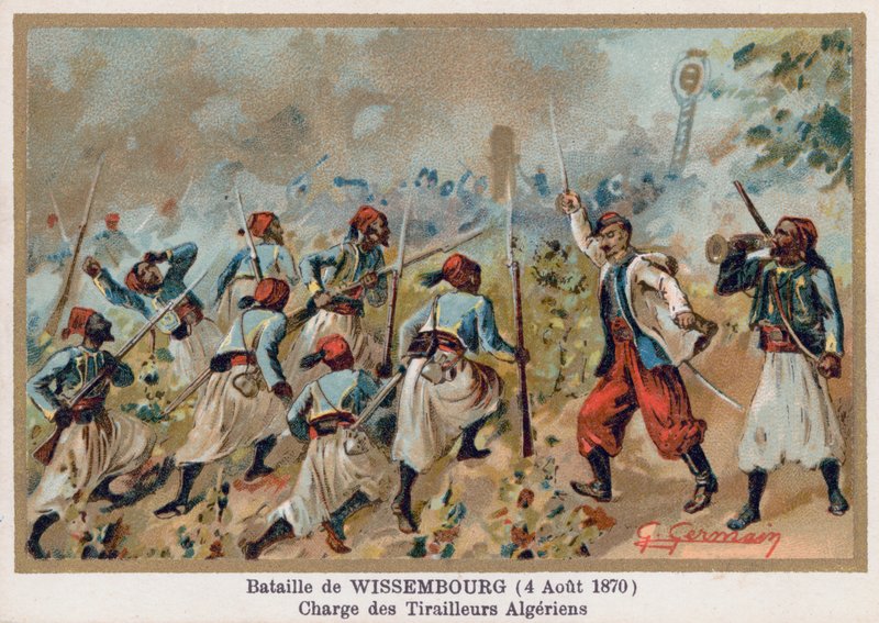 Wissembourg Muharebesi, Cezayir Avcı Erlerinin Hükmü by French School