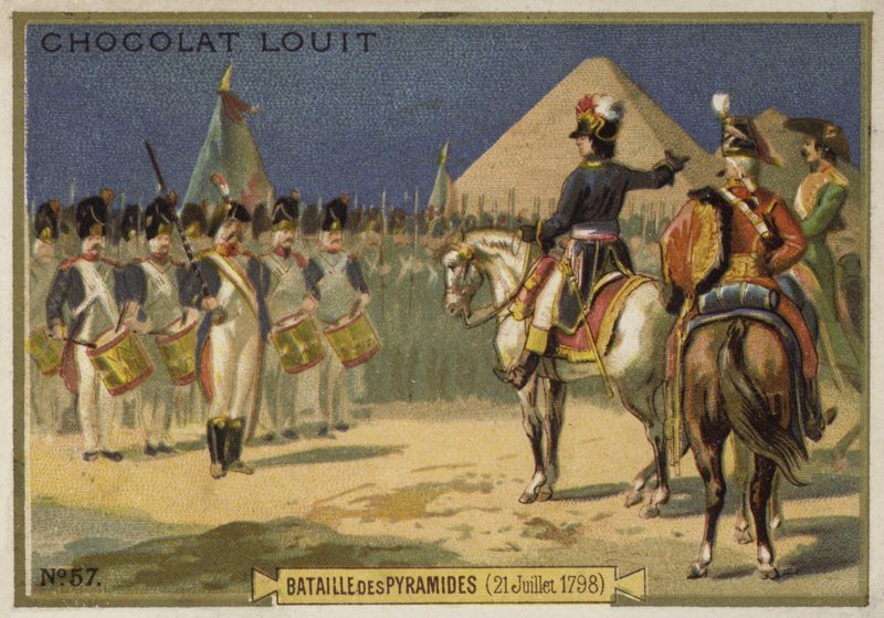 Piramitler Savaşı, Mısır, 21 Temmuz 1798 by French School