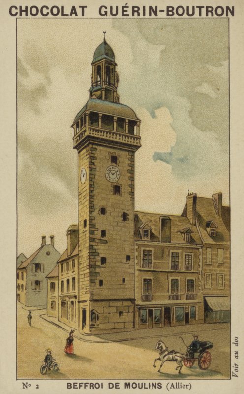 Moulins Çan Kulesi, Allier by French School