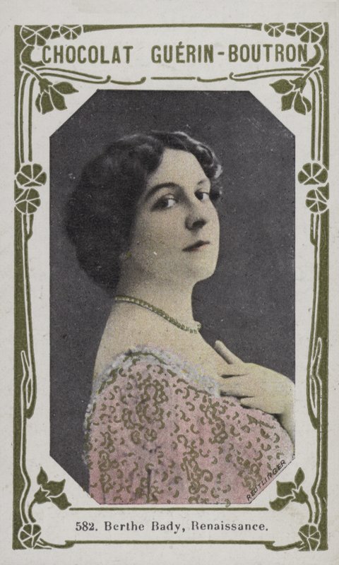 Berthe Bady, Rönesans (renkli fotoğraf) by French School