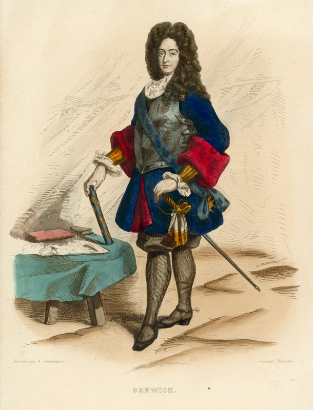 Berwick (renkli gravür) by French School