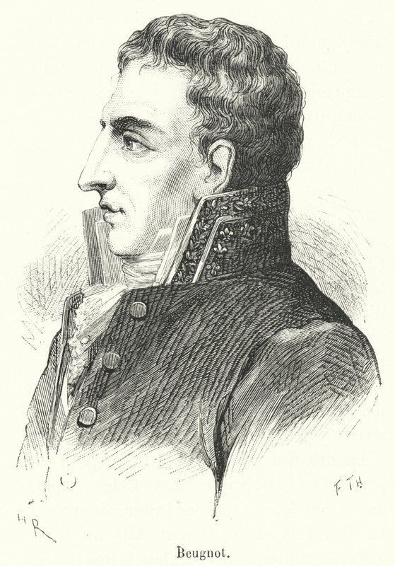 Beugnot (gravür) by French School
