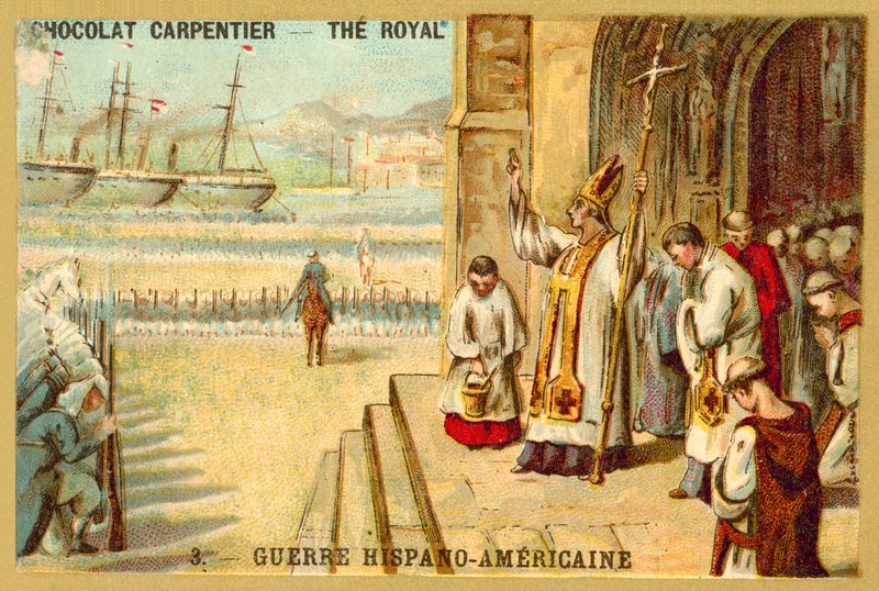 Piskopos nimet birlikleri, İspanyol-Amerikan Savaşı by French School