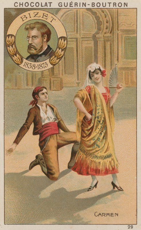Bizet, Carmen by French School