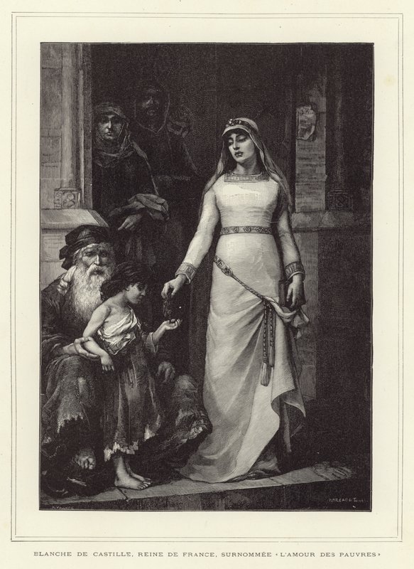 Castille Blanche, Fransa Kralı VIII.Louis