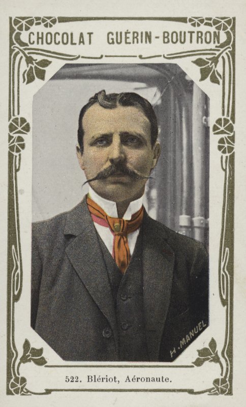 Bleriot, Aeronaute (renkli fotoğraf) by French School