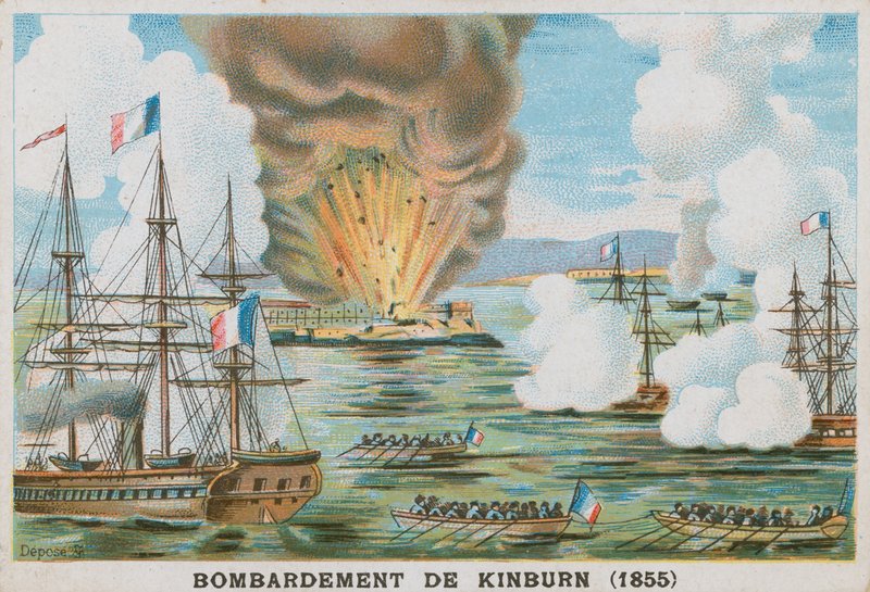 Kinburn bombardımanı, 1855 by French School