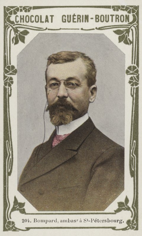 Bompard, St-Petersburg Büyükelçisi (renkli fotoğraf) by French School