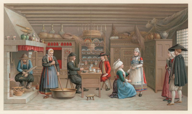Brittany Kostüm by French School