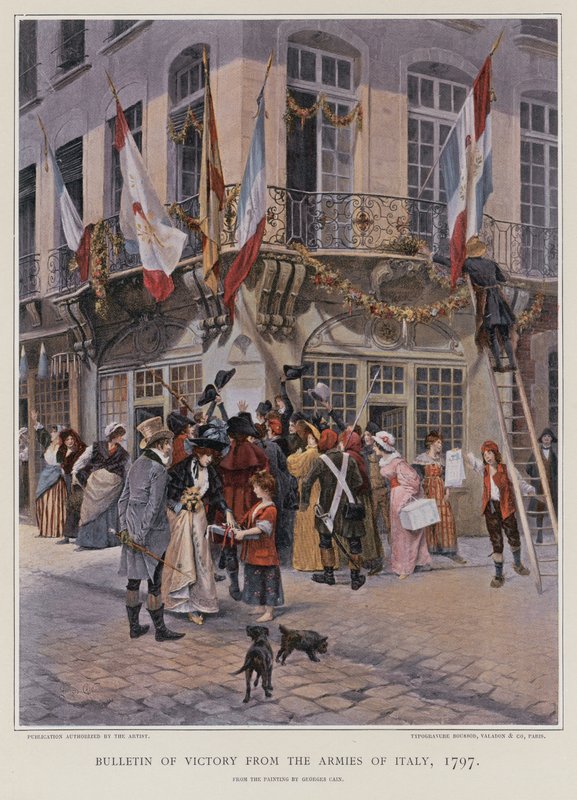 İtalya ordularından zafer bülteni by French School