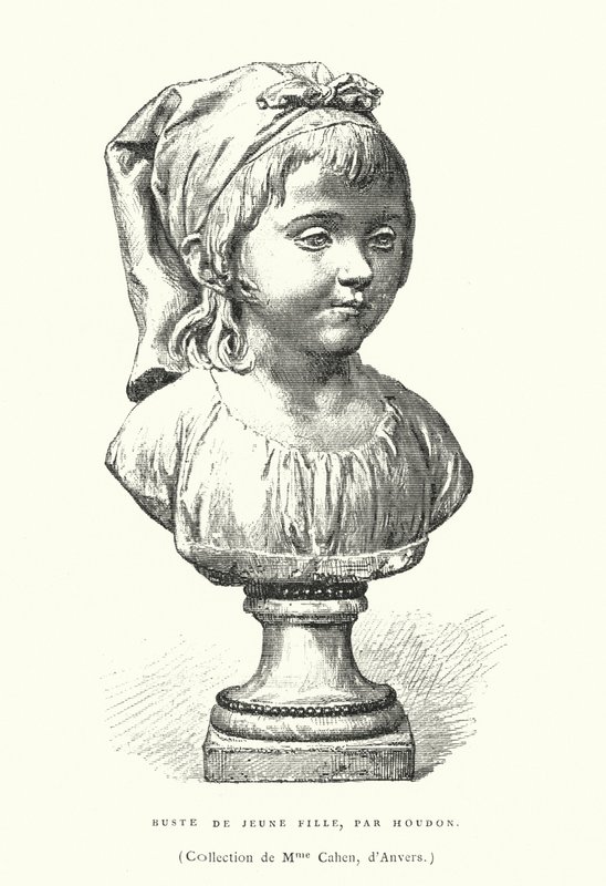 Fransız heykeltıraş Jean-Antoine Houdon