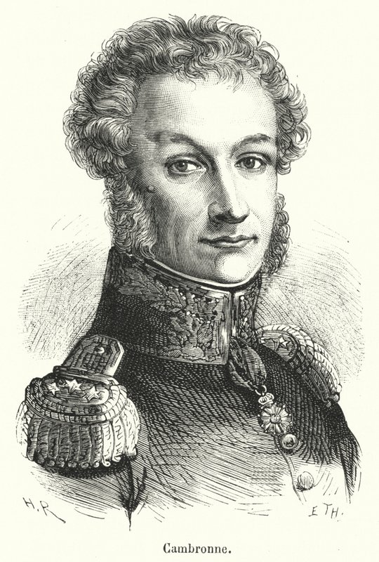 Cambronne (gravür) by French School