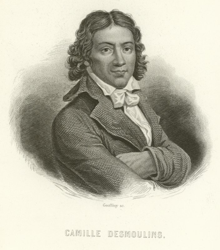 Camille Desmoulins by French School