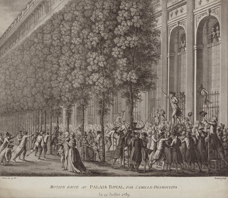 Camille Desmoulins, Paris