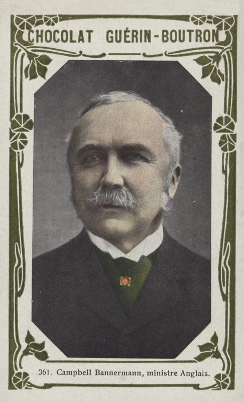 Campbell Bannerman, İngiltere Bakanı (renkli fotoğraf) by French School