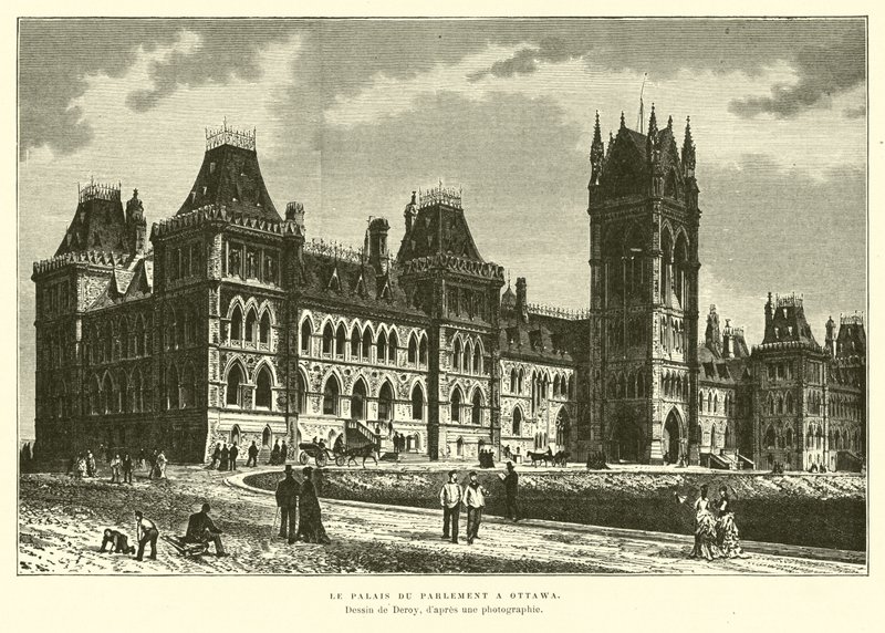 Kanada Parlamentosu, Ottawa by French School