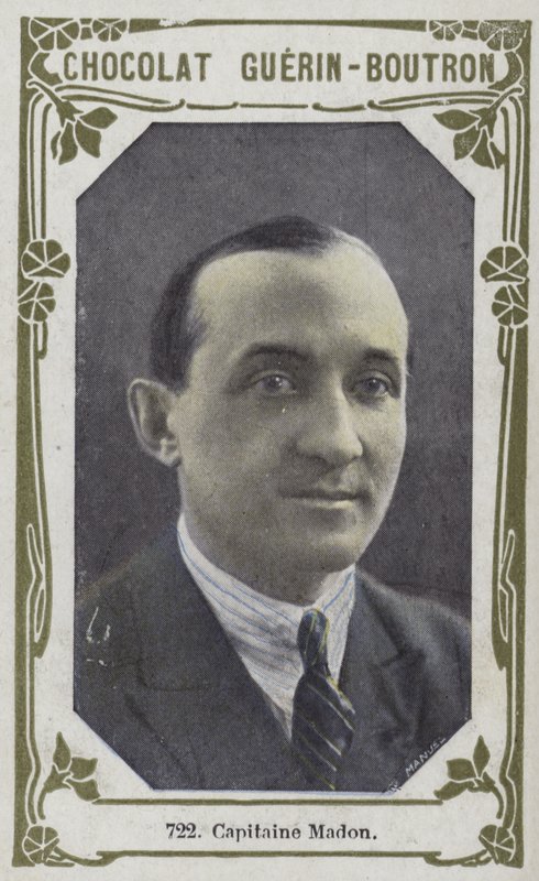 Kaptan Madon (renkli fotoğraf) by French School