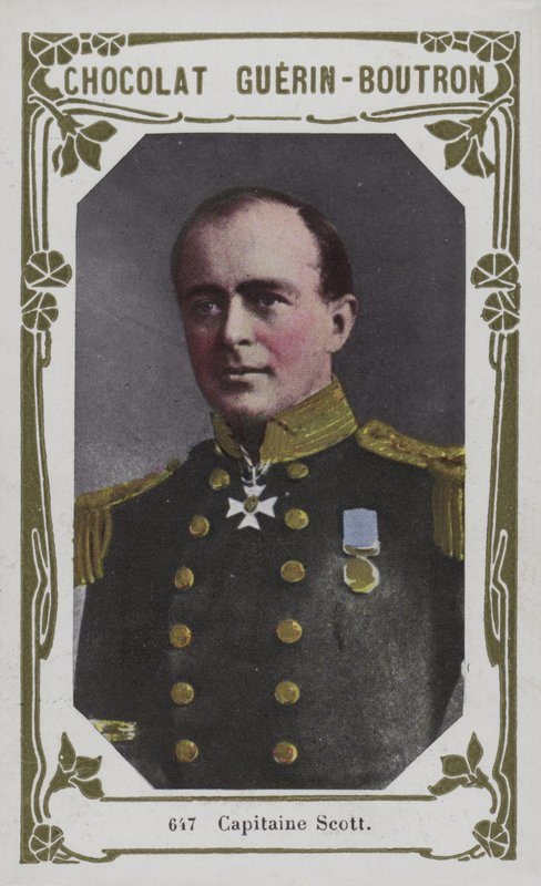 Kaptan Scott (renkli fotoğraf) by French School