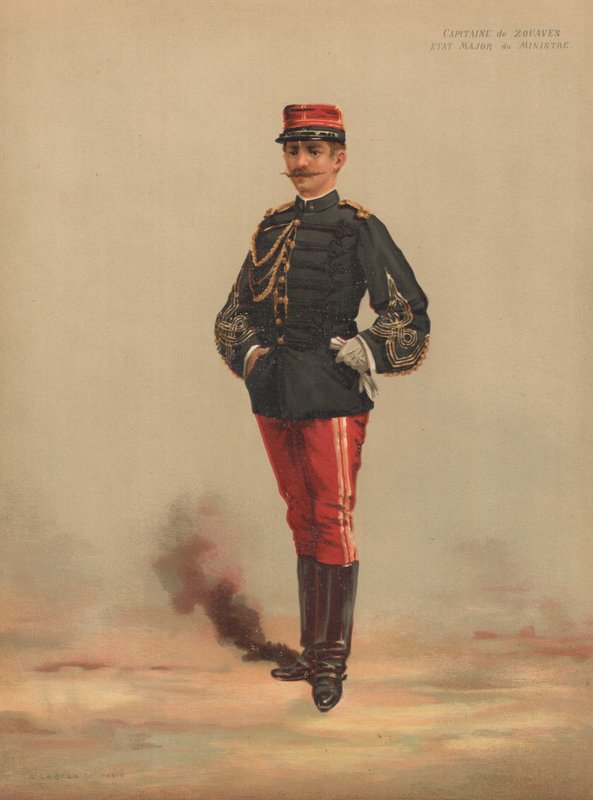 Zouaves Kaptanı, Bakan Kurmay Başkanı by French School