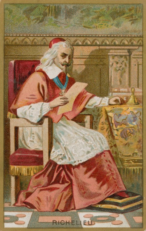 Kardinal Richelieu by French School