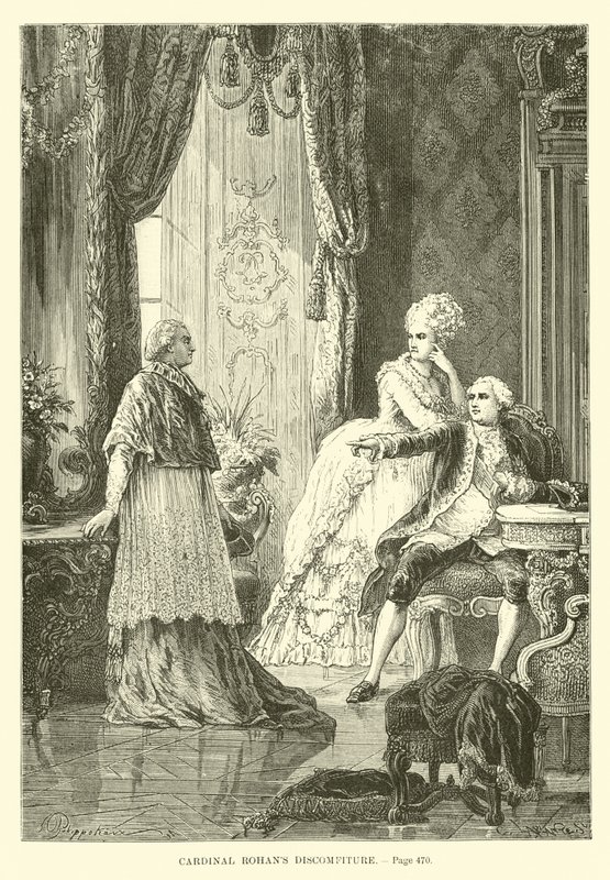 Kardinal Rohans huzursuzluğu by French School