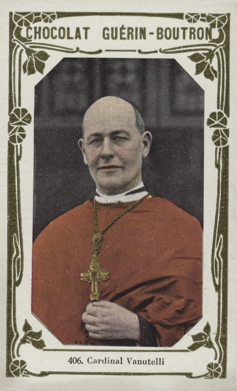Kardinal Vanutelli (renkli fotoğraf) by French School