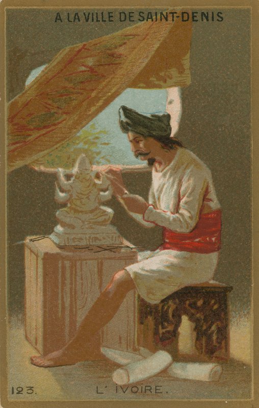 fildişi oymacılığı by French School