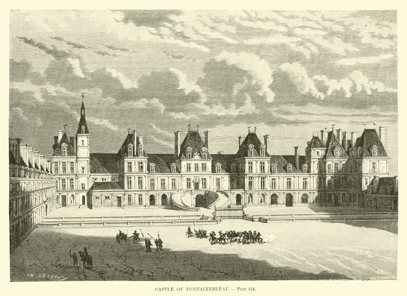 Fontainebleau Kalesi by French School