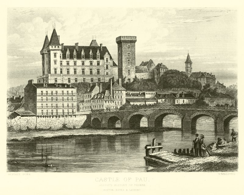 Pau Kalesi by French School