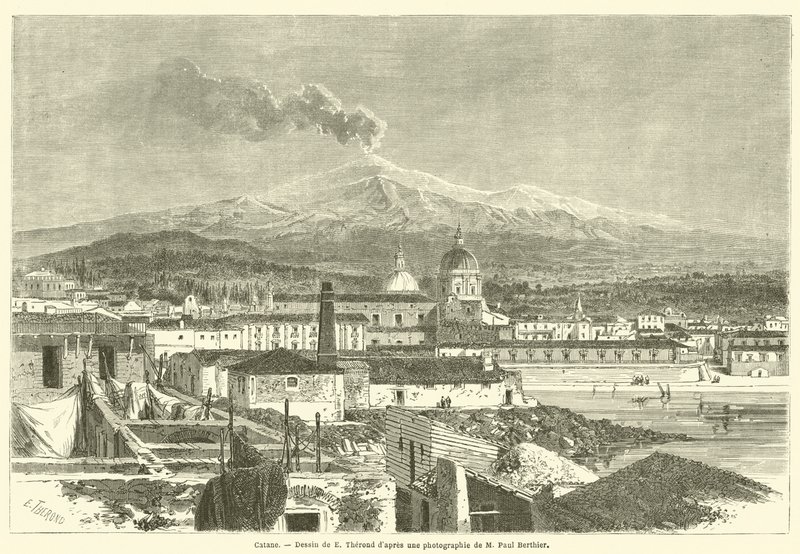 Katan (gravür) by French School