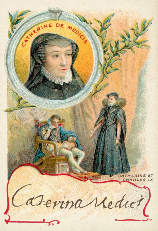 Catherine de Medici ve kocası, Fransa